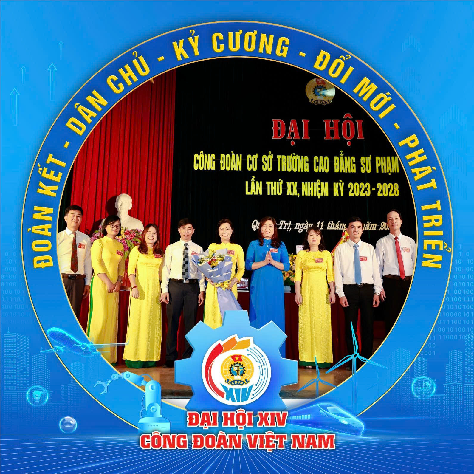 Công đoàn cơ sở Trường CĐSP Quảng Trị – Dấu ấn phát triển,  vững bước nhiệm kỳ mới (2025–2030)